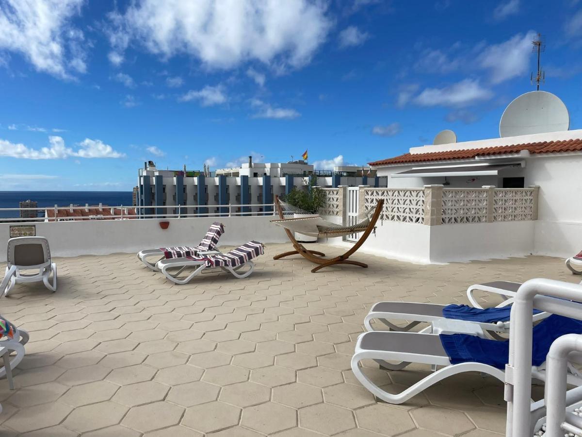 Luxury Diamond - Ocean View, Big Terraces, Air Con, Wifi Apartment Los Cristianos  Exterior photo