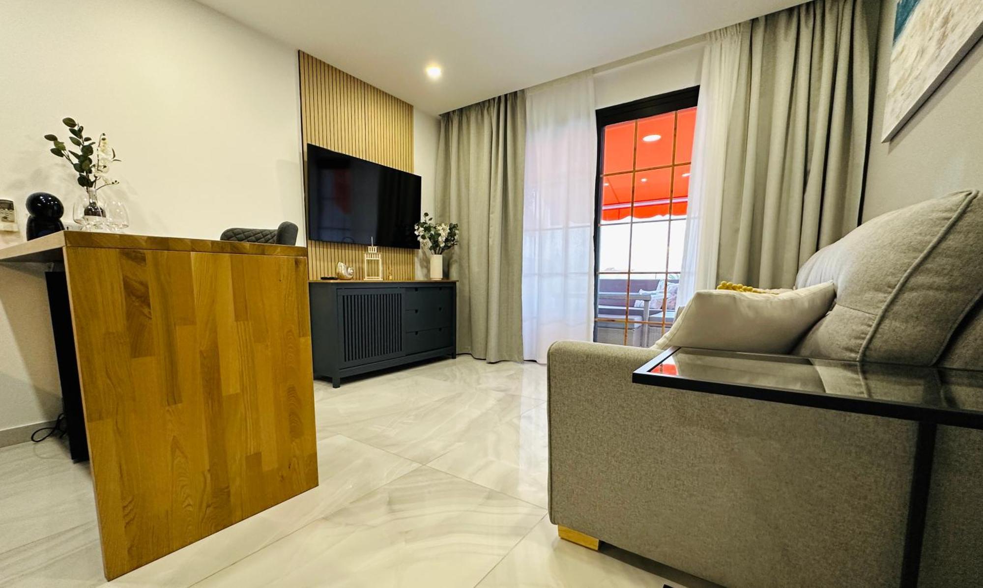 Luxury Diamond - Ocean View, Big Terraces, Air Con, Wifi Apartment Los Cristianos  Exterior photo